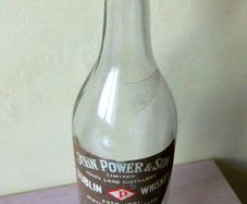 Old John Power & Son Whiskey Bottle