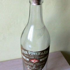 Old John Power & Son Whiskey Bottle