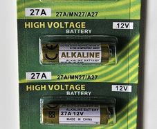 27A batteries x5