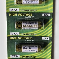 27A batteries x5