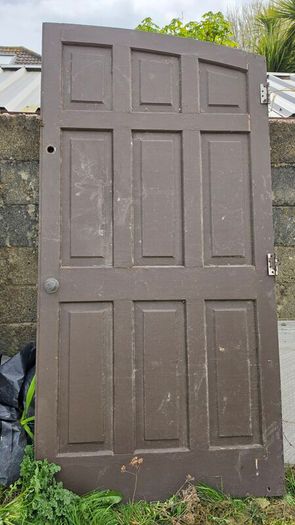 solid wood garage doors