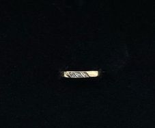 14ct gold band