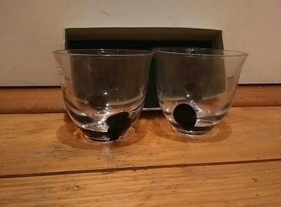 Cashel Living - Black Double Splash Votive Pair