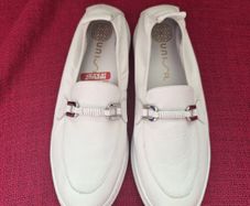Unisa White Ladies Shoes
