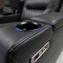 Dark Grey Titan Plus Electric Leather Recliner Sofa Set Image 4