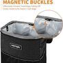 NEW SALE | Car Bin, Leak-Proof Car Bin for Tidy Use, Foldable and Waterproof Car Accessories for Interior, Multipurpose Rubbish Bin with Lid, Adjustable Straps and Multiple Pockets Image 5