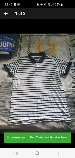 3 Mens French Connection Polo's