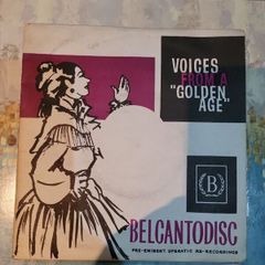 Belcantodisc Voices From A Golden Age Highlights From Rigoletto 7 inch EP