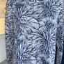 Ladies Navy & Grey Long Sleeved Top. Size Large UK 12 / EU 40 Image 5