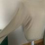 Gold sparkle fine knit jumper. Size 12 Image 3