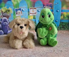Toys set - Dancing Turtle and Doggie