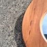 Mid Century Scandinavian Solid Hardwood Mirror Image 6