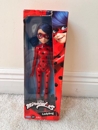 Zag Heroez Miraculous Ladybug Doll Playmates Toys Action Figure Damaged Box Please see photos