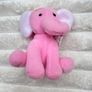 Battat Pink Elephant Plush approx. 10 cm. Used Please see photos Image 3