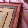 Vintage Oil On Canvas Landscape Wood 40 x 30 cm Image 9