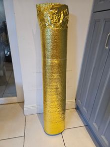 Foam Rolls with Gold Foil - 3mm