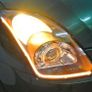 2pcs 60CM Car LED Turn Daytime Running White&Yellow Soft Tears Strips Guide Lights Image 8