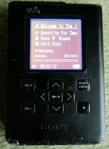 Sony Network Walkman MP3 NW-HD5 HDD Tested Works