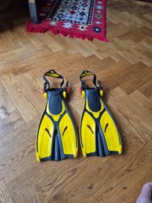 Fins kids snorkelling  swimming, diving children, water flippers