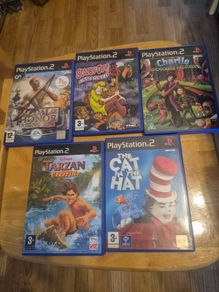 5 PS2  Games