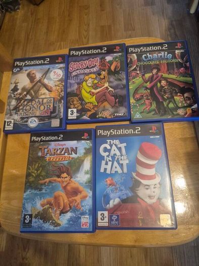 5 PS2  Games