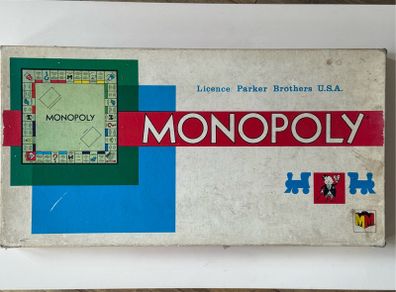 Vintage French Monopoly Miro 1961 Complete