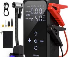 Jump Starter + Air Compressor.
