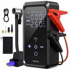 Jump Starter + Air Compressor.