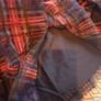 name it navy and check dress Image 8