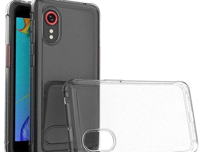 Thin Clear Silicone Case For Samsung Xcover 5 Shockproof Back Cover TPU