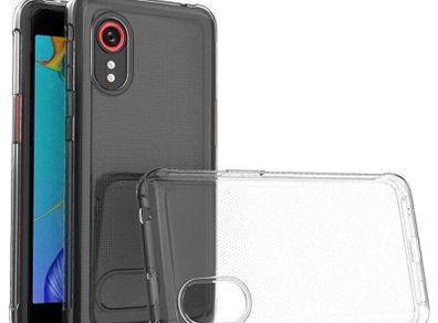 Thin Clear Silicone Case For Samsung Xcover 5 Shockproof Back Cover TPU