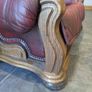 two seater leather couch Image 2