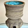 Mid Century Clive Brooker Brutalist Ikebana Vase / Candle Holder Image 9