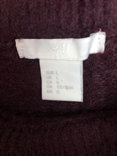 H&M jumper size L like new