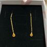 Pandora 18ct solid gold Love Pod Earrings Image 3