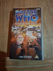 Doctor Who VHS Revelation of the Daleks in very good condition