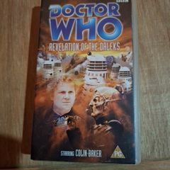 Doctor Who VHS Revelation of the Daleks in very good condition