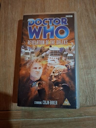 Doctor Who VHS Revelation of the Daleks in very good condition