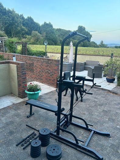 Hit Fitness Tyr Multi Gym+ Adjustable dumbbell and barbell set