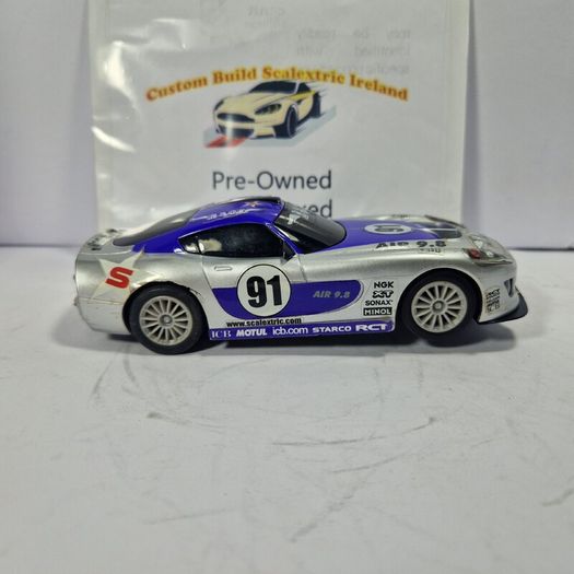 Scalextric GP Racer #91 Slot Car (le mans 24hr endurance gt touring)