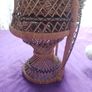 Vintage Wicker Dolls Chair Image 8