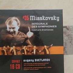 Nikolai Miaskovsky / Evgeny Svetlanov 16CD Boxset - Complete Symphonies