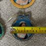 4 Vintage Handmade Christmas Tree Ornaments featuring Queen Elizabeth II Image 2