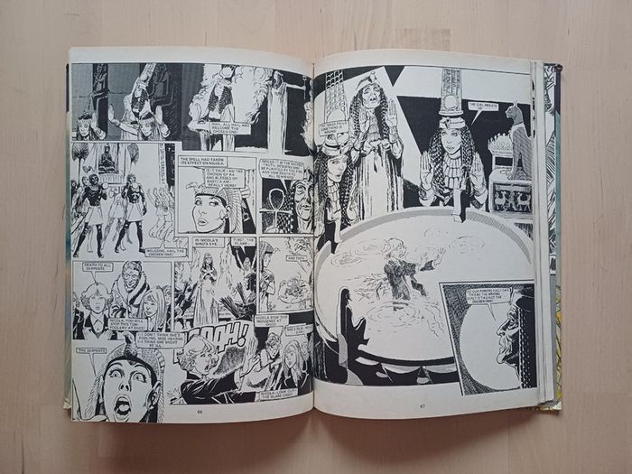 Misty Annual 1984 Vintage Hardback Girls Horror Suspense Romance Comic Book