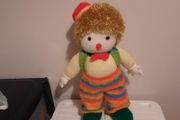 Hand Knitted Clown