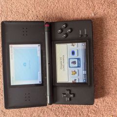 Nintendo DS Lite Black + R4 Flashcard (Twilight Menu++) & Stylus