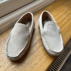 Boys suede loafers