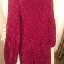 Raspberry Lace Dress size 8 Image 2