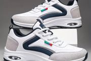 Men White Fashion Sneakers Size 12