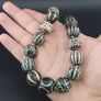 Ancient Burmese Pumtek Pyu PetrifiedWood Beads Necklace Image 6